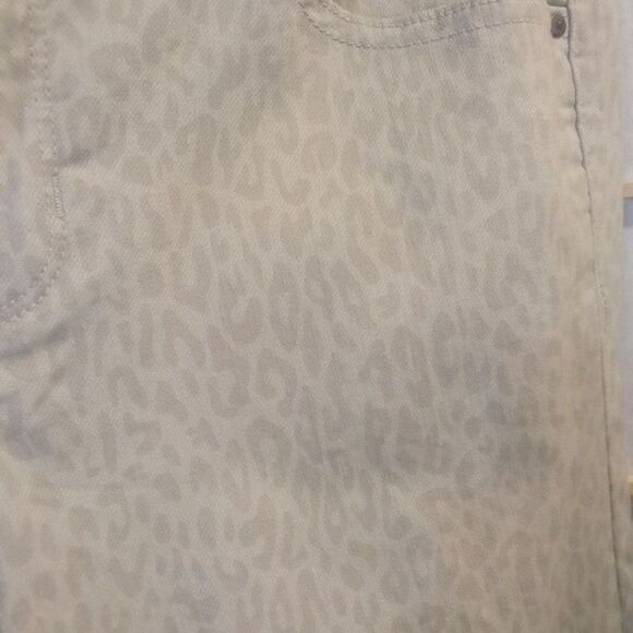 Gap Sz 31 Always Skinny Animal Print Jeans - Picture 3 of 8